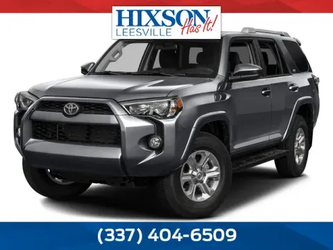 Gray 2016 Toyota 4Runner SR5 for sale in Leesville, LA