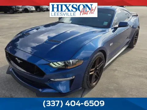 Blue 2022 Ford Mustang GT Premium for sale in Leesville, LA