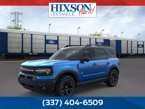 Blue 2025 Ford Bronco Sport Outer Banks for sale in Leesville, LA