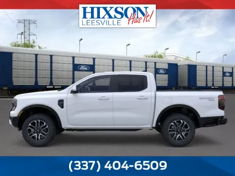 White 2025 Ford Ranger LARIAT for sale in Leesville, LA