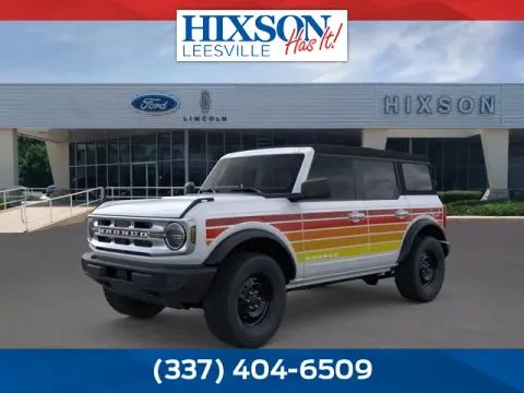 White 2025 Ford Bronco Big Bend for sale in Leesville, LA