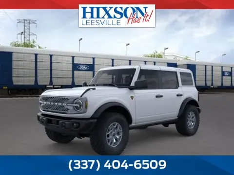 White 2025 Ford Bronco Badlands for sale in Leesville, LA