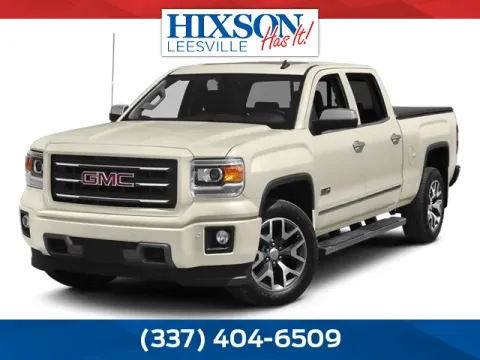 White 2014 GMC Sierra 1500 SLT for sale in Leesville, LA