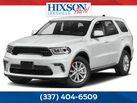 White 2023 Dodge Durango SXT Plus for sale in Leesville, LA