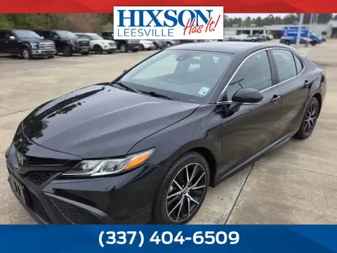 Black 2023 Toyota Camry SE for sale in Leesville, LA