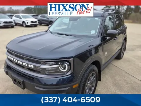 Blue 2023 Ford Bronco Sport Big Bend for sale in Leesville, LA