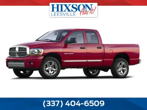White 2008 Dodge Ram 1500 SLT for sale in Leesville, LA