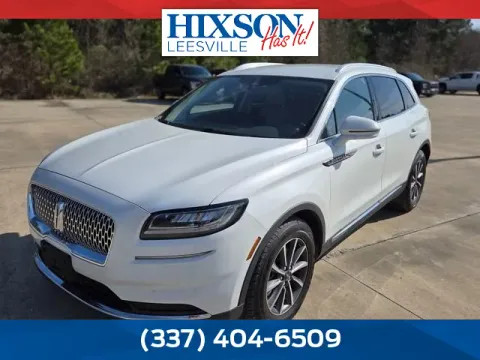 White 2022 Lincoln Nautilus Standard for sale in Leesville, LA