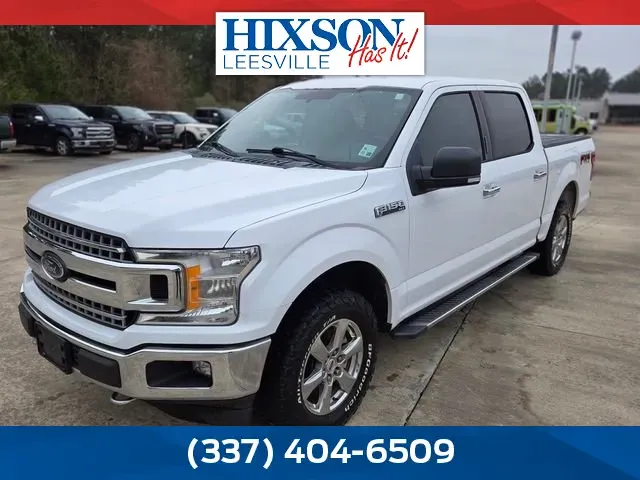 White 2018 Ford F-150 XLT for sale in Leesville, LA