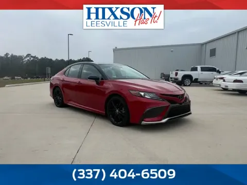 Red 2021 Toyota Camry XSE V6 for sale in Leesville, LA
