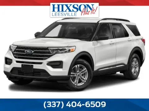 Red 2020 Ford Explorer XLT for sale in Leesville, LA