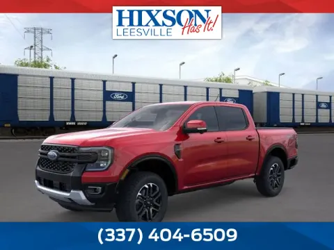 Red 2025 Ford Ranger LARIAT for sale in Leesville, LA