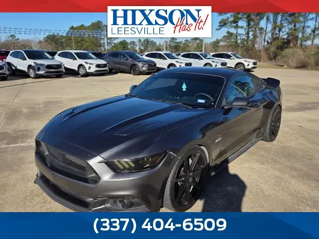 Gray 2016 Ford Mustang GT for sale in Leesville, LA