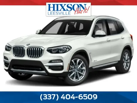 White 2019 BMW X3 sDrive30i for sale in Leesville, LA