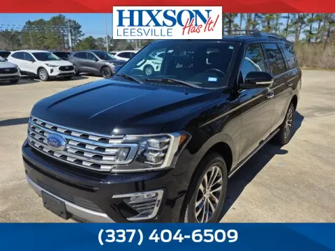 Black 2018 Ford Expedition Limited for sale in Leesville, LA
