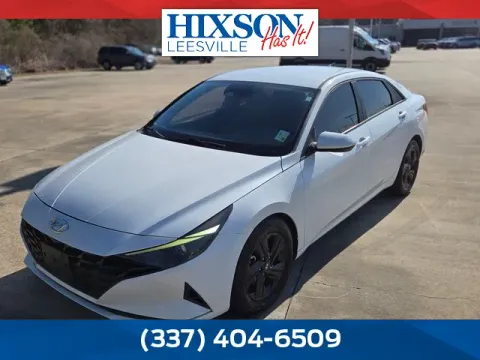 White 2022 Hyundai Elantra SEL for sale in Leesville, LA