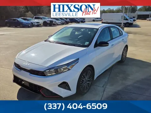 White 2022 Kia Forte GT-Line for sale in Leesville, LA