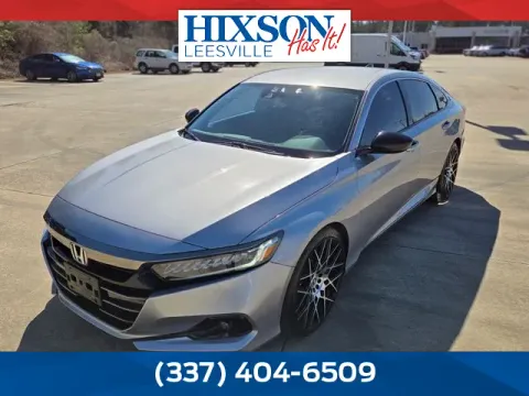 Black 2021 Honda Accord Sport Special Edition for sale in Leesville, LA