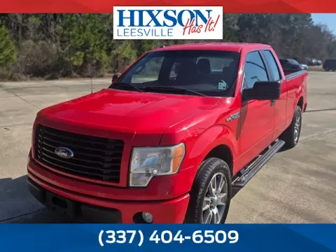 Red 2014 Ford F-150 STX for sale in Leesville, LA