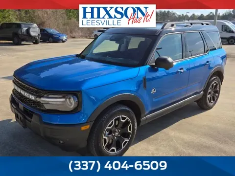 Blue 2025 Ford Bronco Sport Outer Banks for sale in Leesville, LA