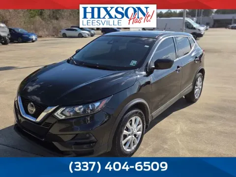 Black 2021 Nissan Rogue Sport S for sale in Leesville, LA