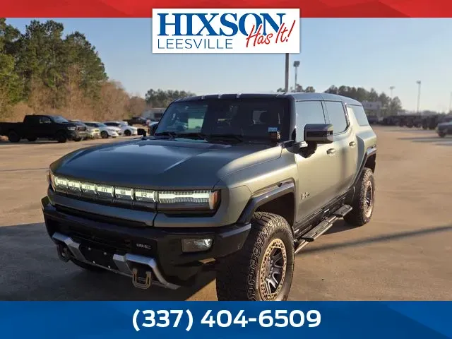 Green 2024 GMC Hummer EV SUV 3X for sale in Leesville, LA