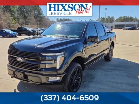 Black 2024 Ford F-150 Platinum for sale in Leesville, LA