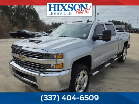 Silver 2017 Chevrolet Silverado 2500HD LT for sale in Leesville, LA