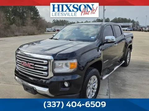 Black 2016 GMC Canyon SLT for sale in Leesville, LA