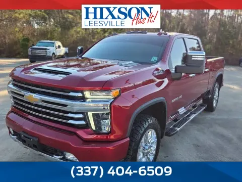 Red 2021 Chevrolet Silverado 2500HD High Country for sale in Leesville, LA