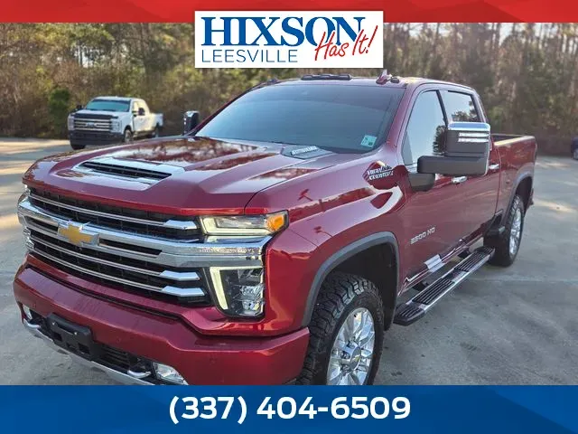 Red 2021 Chevrolet Silverado 2500HD High Country for sale in Leesville, LA