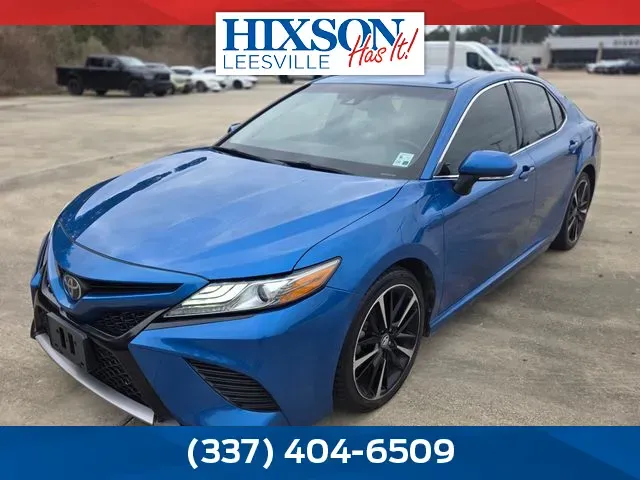 Red 2019 Toyota Camry XSE for sale in Leesville, LA