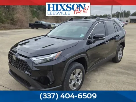 Black 2025 Toyota RAV4 XLE for sale in Leesville, LA