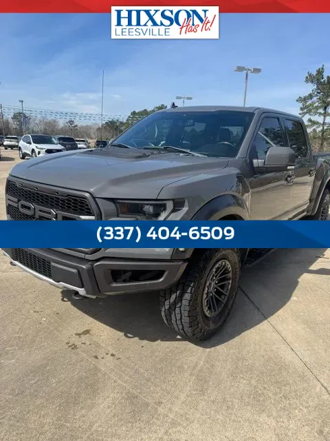 Gray 2020 Ford F-150 Raptor for sale in Leesville, LA