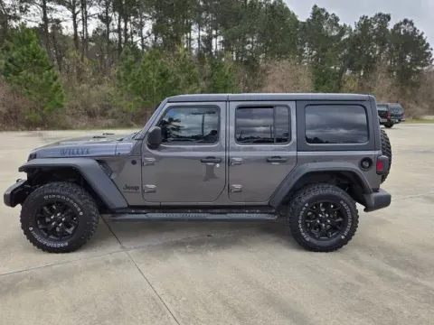Photos of 2021 Jeep Wrangler Unlimited Willys for sale in Leesville, LA at Hixson Ford Leesville