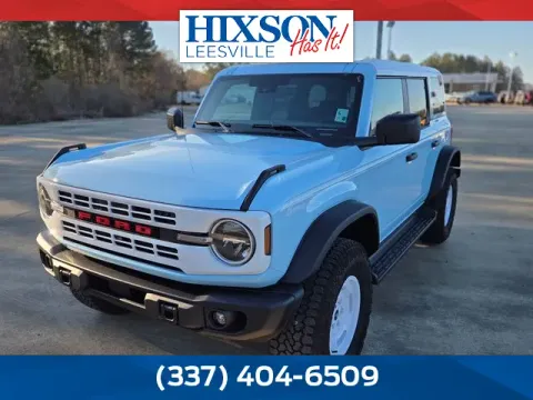 Blue 2025 Ford Bronco Heritage Edition for sale in Leesville, LA