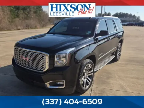 Black 2017 GMC Yukon Denali for sale in Leesville, LA
