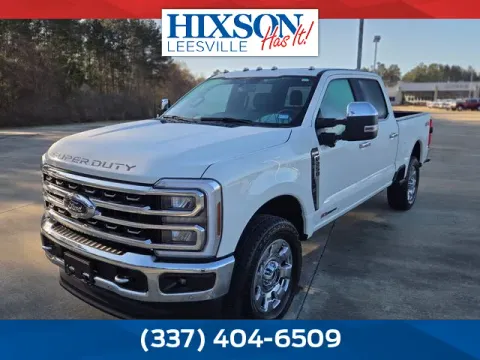 White 2024 Ford F-250SD King Ranch for sale in Leesville, LA