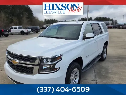 White 2019 Chevrolet Tahoe LT for sale in Leesville, LA