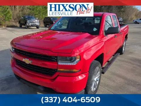 Red 2016 Chevrolet Silverado 1500 Custom for sale in Leesville, LA