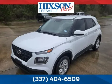 White 2022 Hyundai Venue SE for sale in Leesville, LA