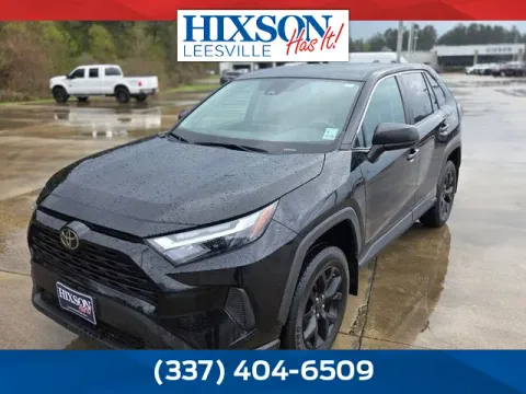 Black 2024 Toyota RAV4 LE for sale in Leesville, LA