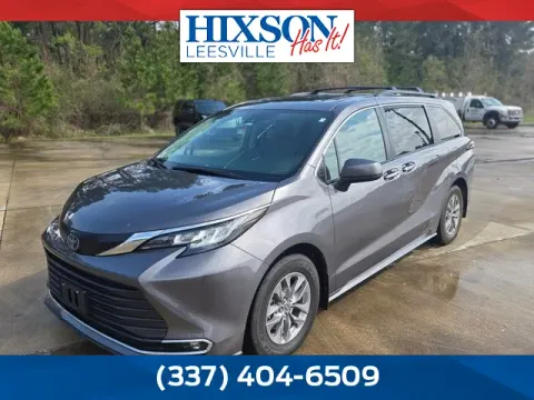 Gray 2023 Toyota Sienna XLE for sale in Leesville, LA