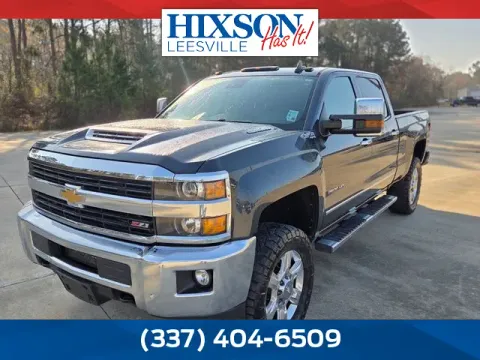 Gray 2017 Chevrolet Silverado 2500HD LTZ for sale in Leesville, LA