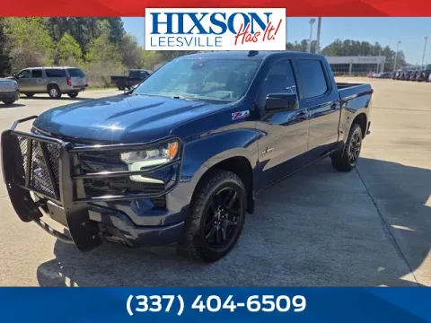 Blue 2022 Chevrolet Silverado 1500 RST for sale in Leesville, LA