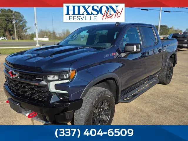 Blue 2022 Chevrolet Silverado 1500 ZR2 for sale in Leesville, LA