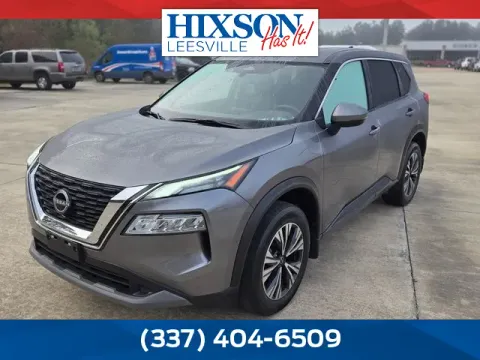 Gray 2023 Nissan Rogue SV for sale in Leesville, LA