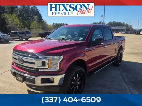Red 2018 Ford F-150 XLT for sale in Leesville, LA