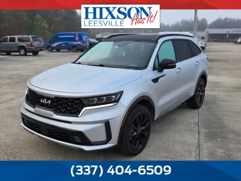 Silver 2022 Kia Sorento SX for sale in Leesville, LA