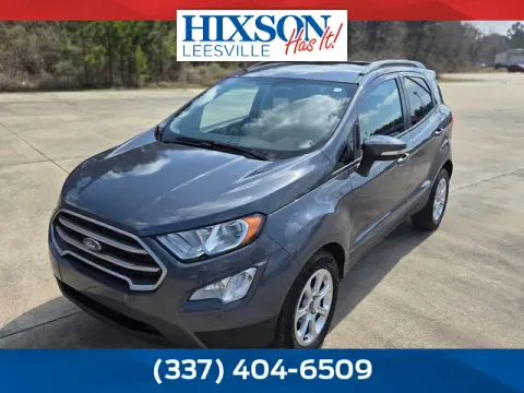 Gray 2021 Ford EcoSport SE for sale in Leesville, LA